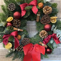 Make your own wreath kit Red
